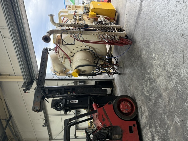 CNC Machine being relocated on site
